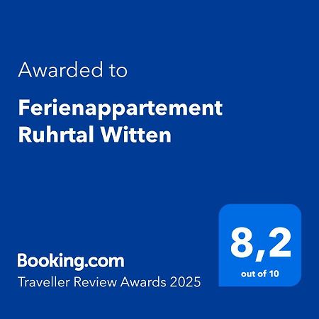 Ferienappartement Ruhrtal Witten Zewnętrze zdjęcie